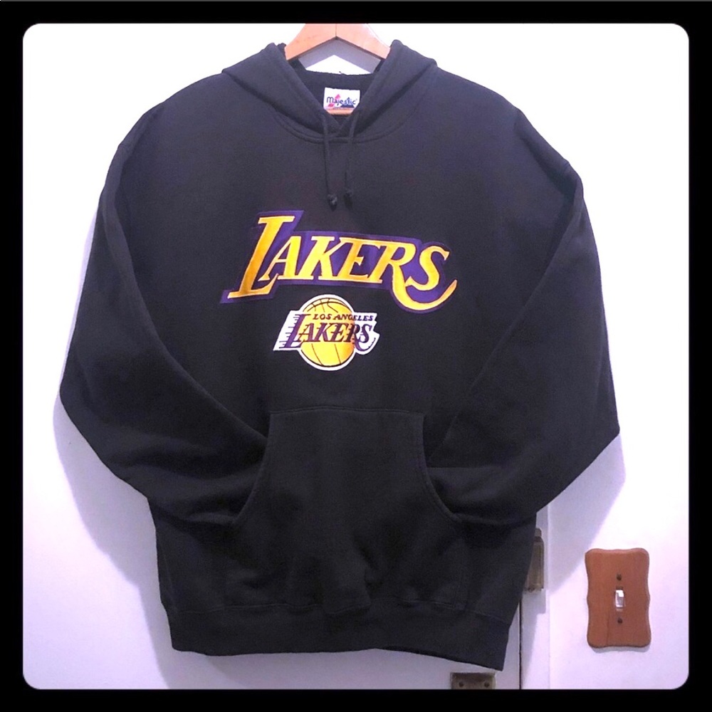 Los Angeles Lakers Sweatshirt Hoodie- Black
